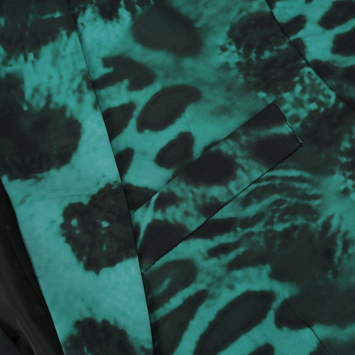 Men's Casual Leopard Print Blazer Green