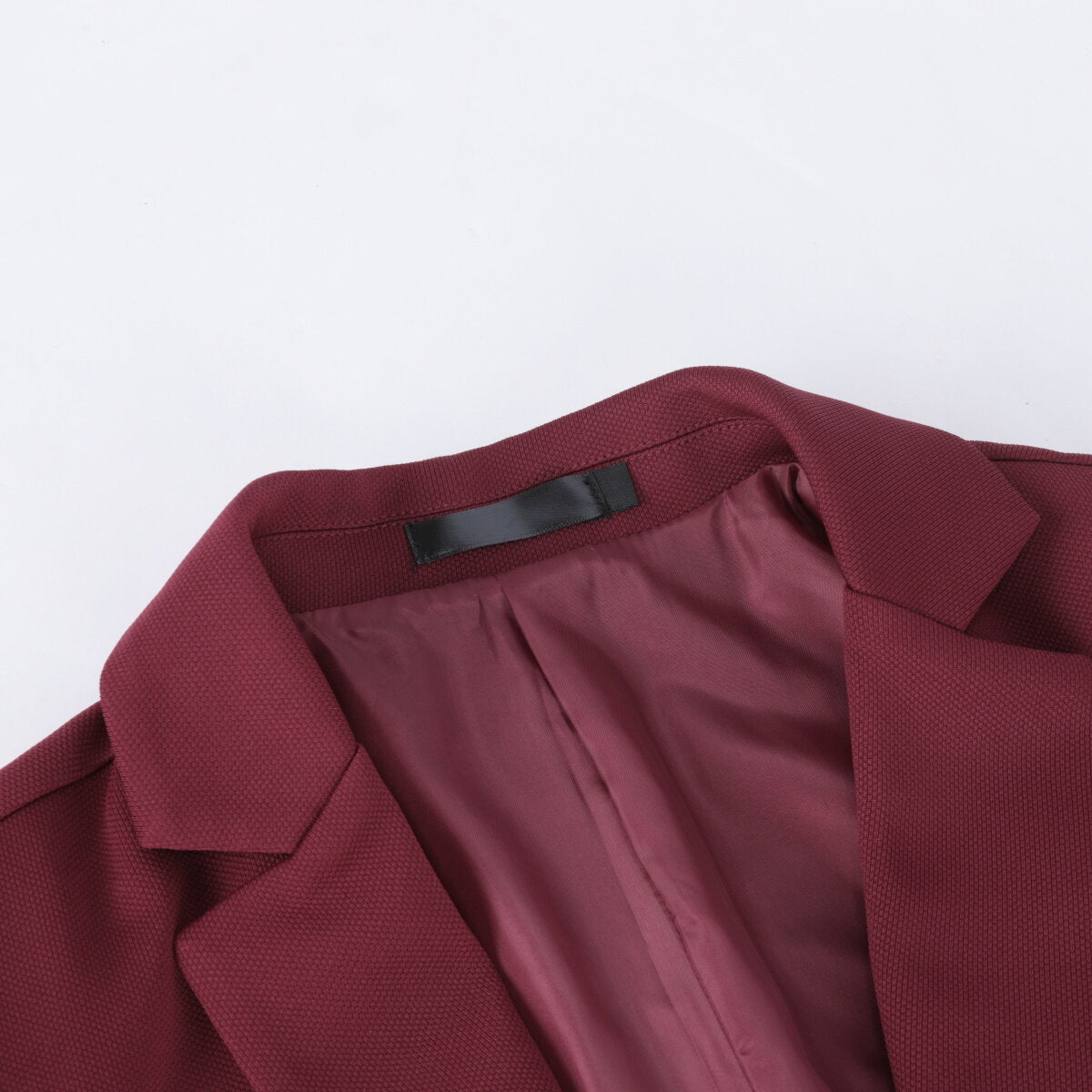 Men's Suit Jacket Slim Fit Coat Business Daily Blazer Red