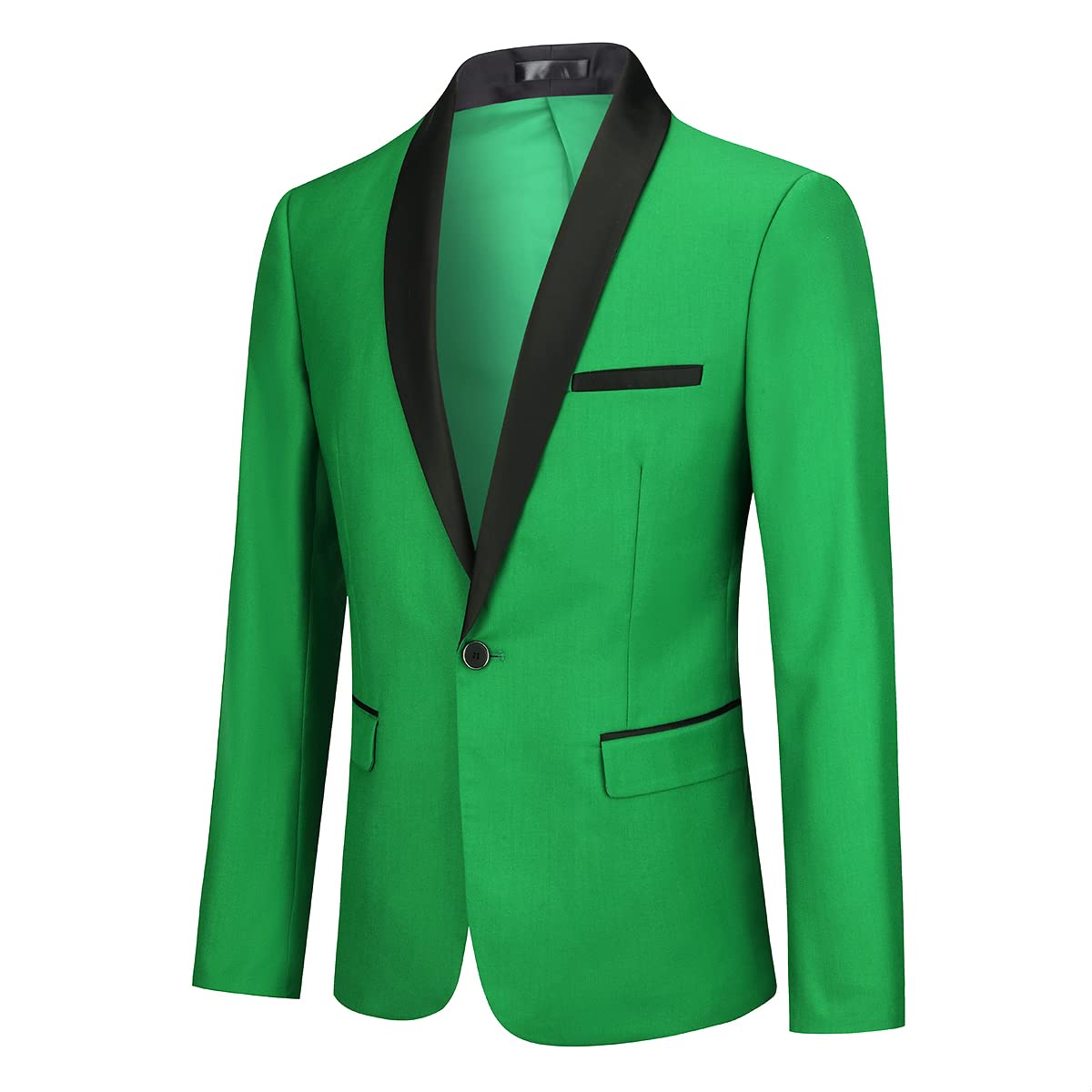 Cloudstyle Mens Tux Suits 2-Piece Shawl Collar Solid Prom Party Sets