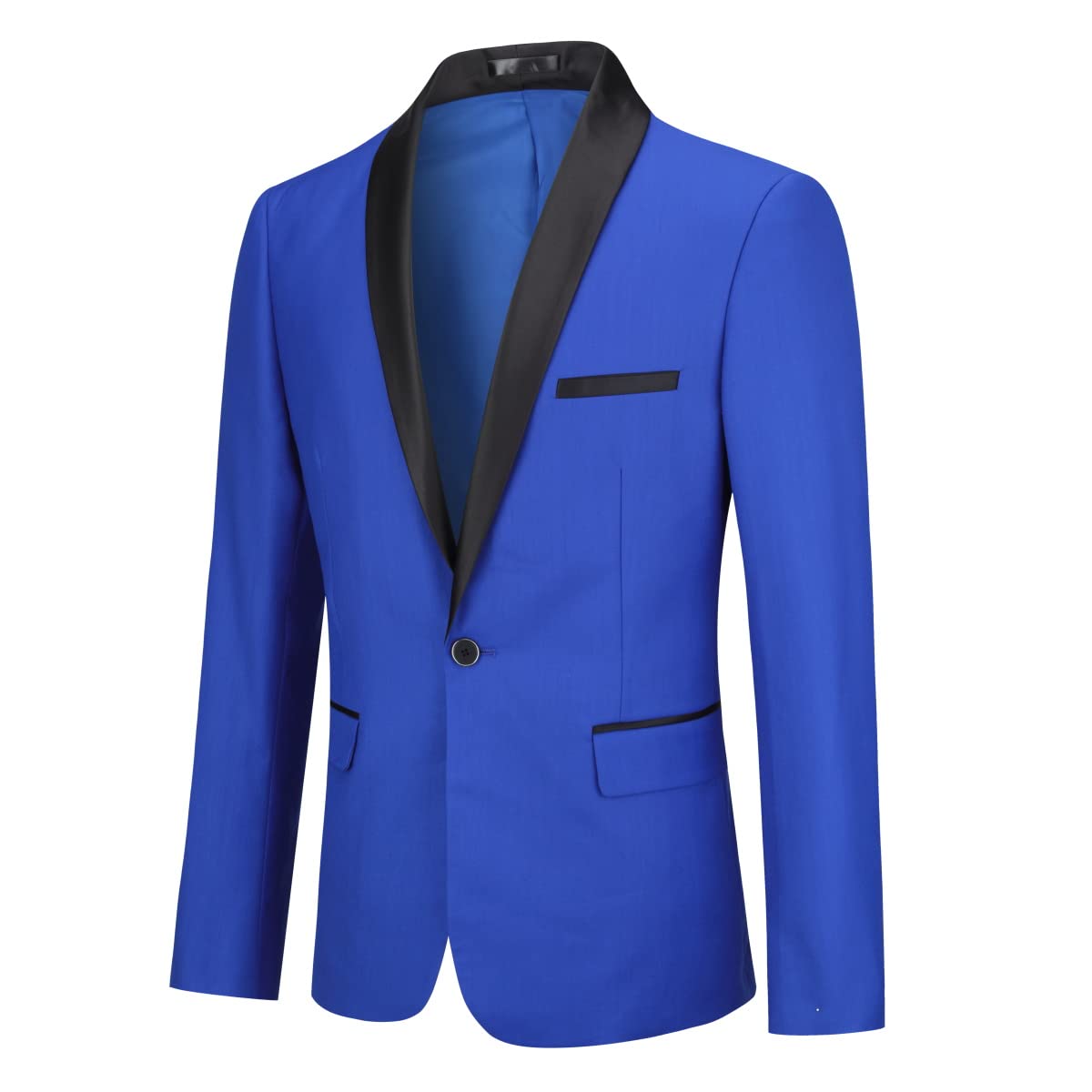 Cloudstyle Mens Tux Suits 2-Piece Shawl Collar Solid Prom Party Sets