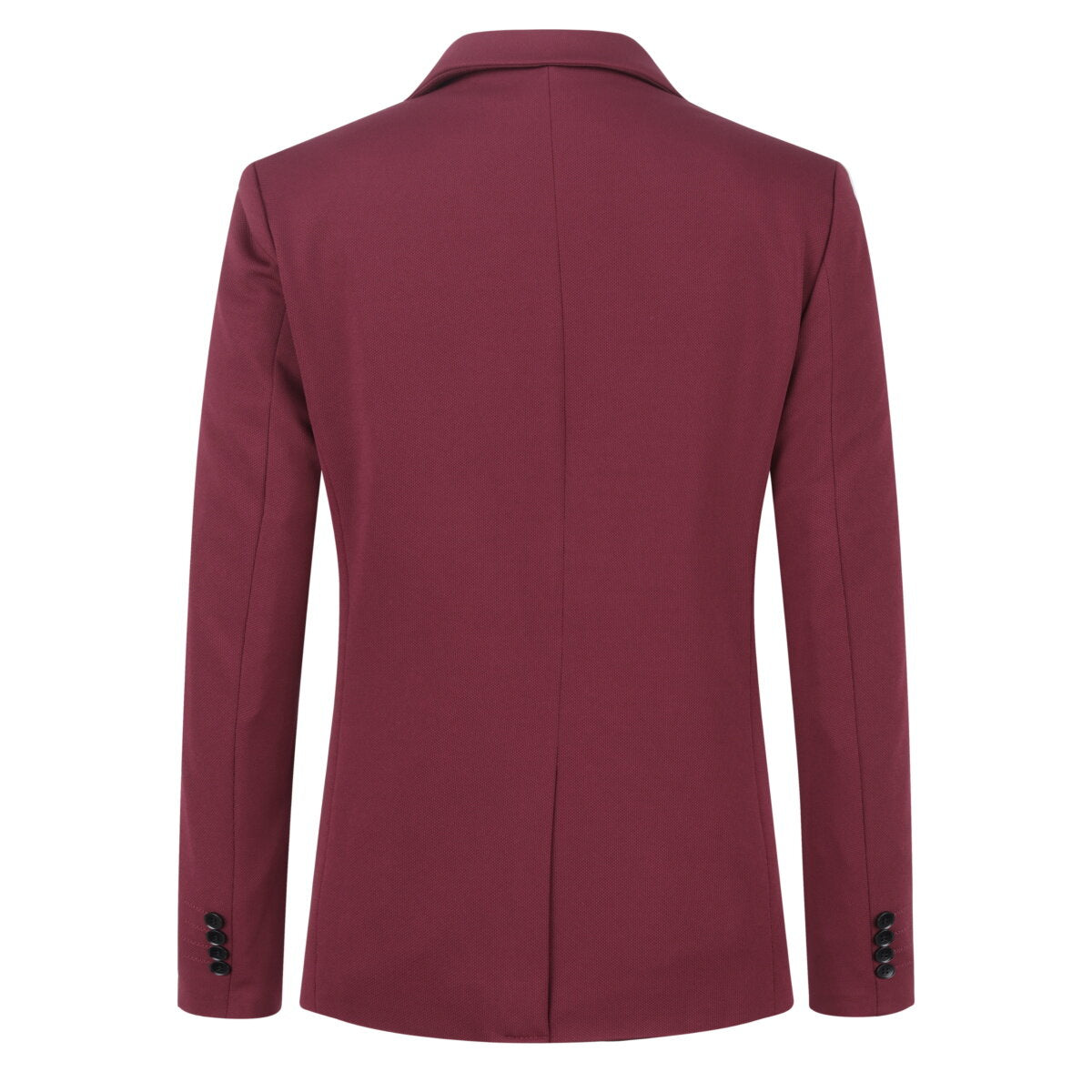Men's Suit Jacket Slim Fit Coat Business Daily Blazer Red