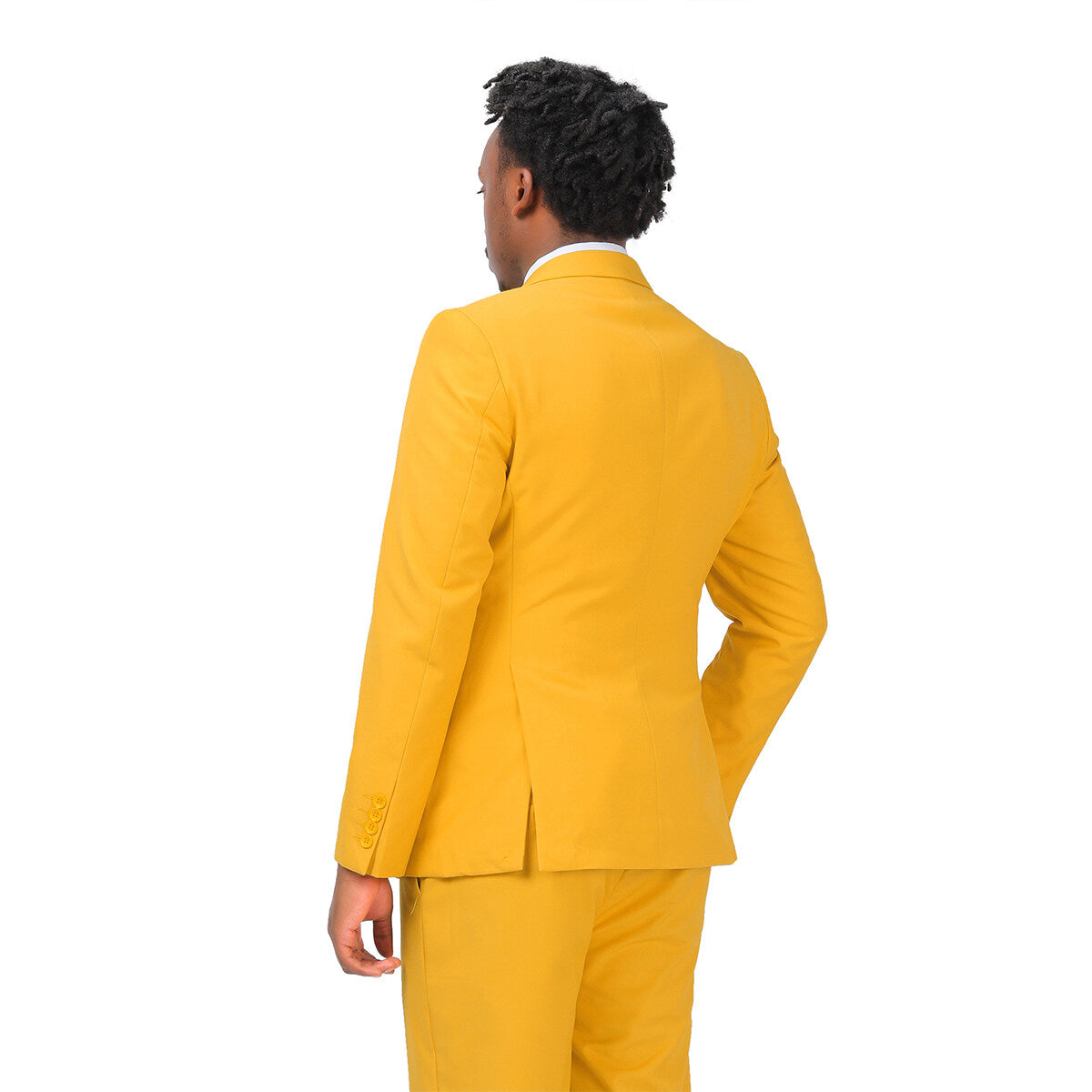 Yellow Stylish Blazer One Button Casual Blazer