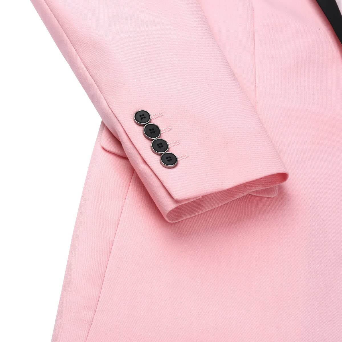 Cloudstyle Mens Tux Suits 2-Piece Shawl Collar Solid Prom Party Sets
