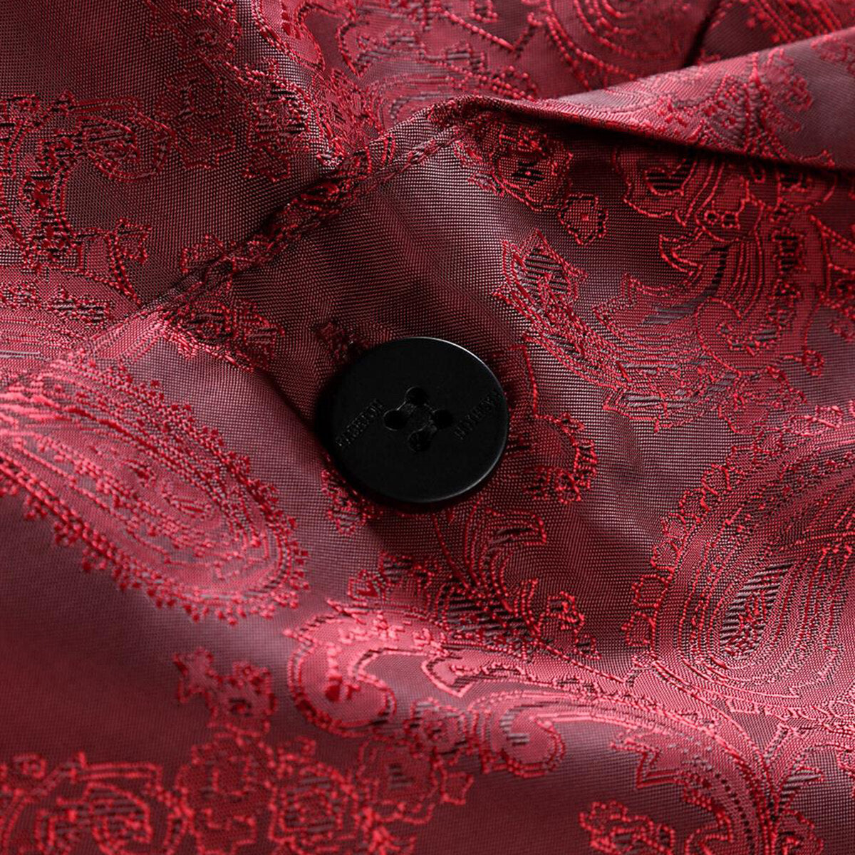 Men's Casual Comfortable Daily Lapel Printed Blazer Red