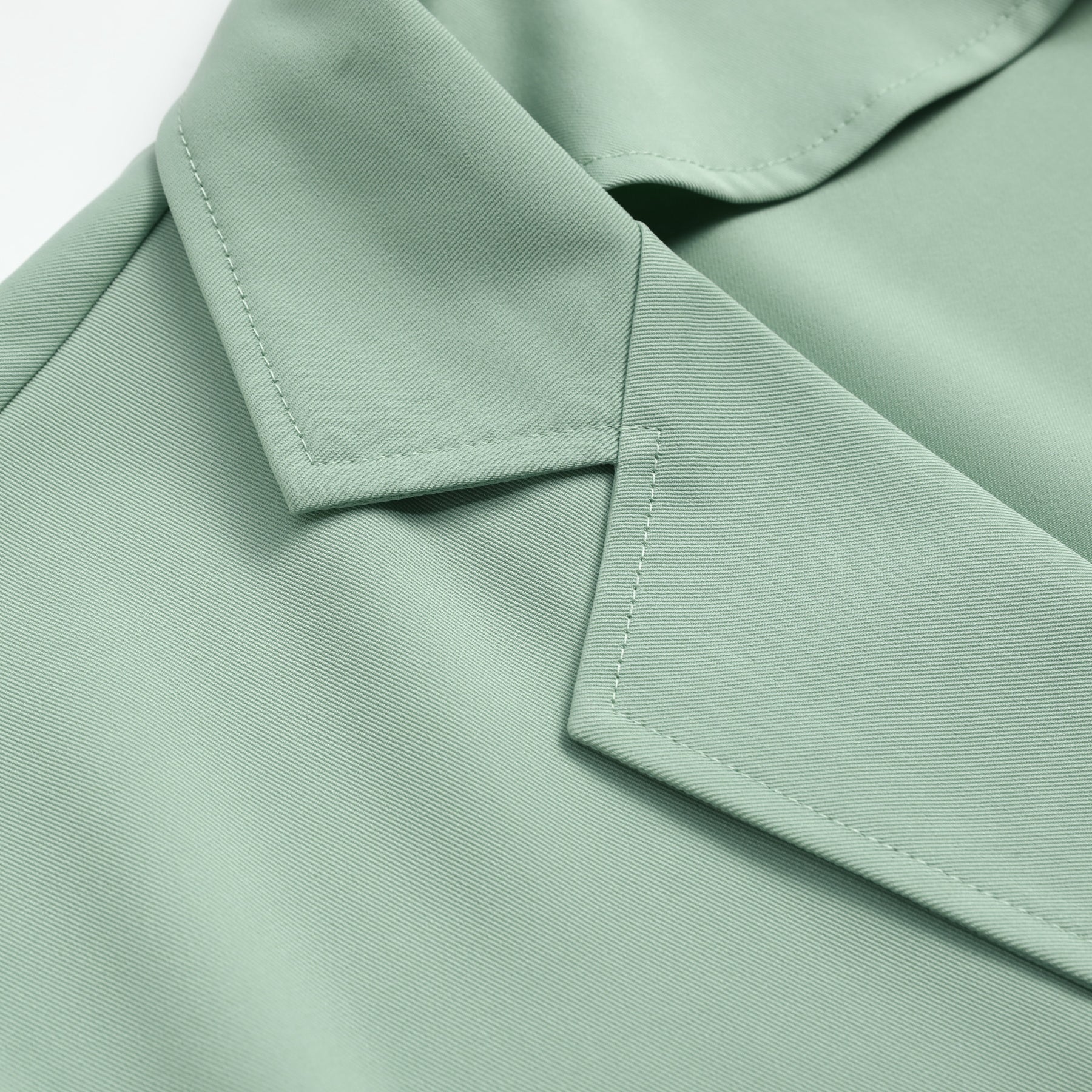 Men's Solid Color Hawaiian Summer Suit Green