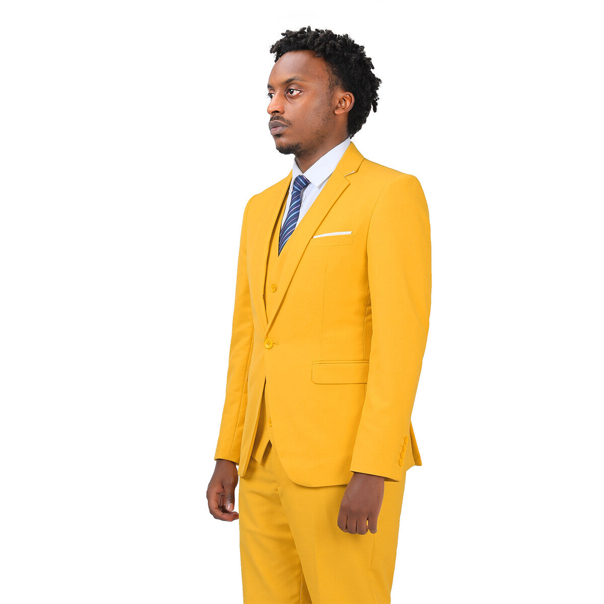 Yellow Stylish Blazer One Button Casual Blazer