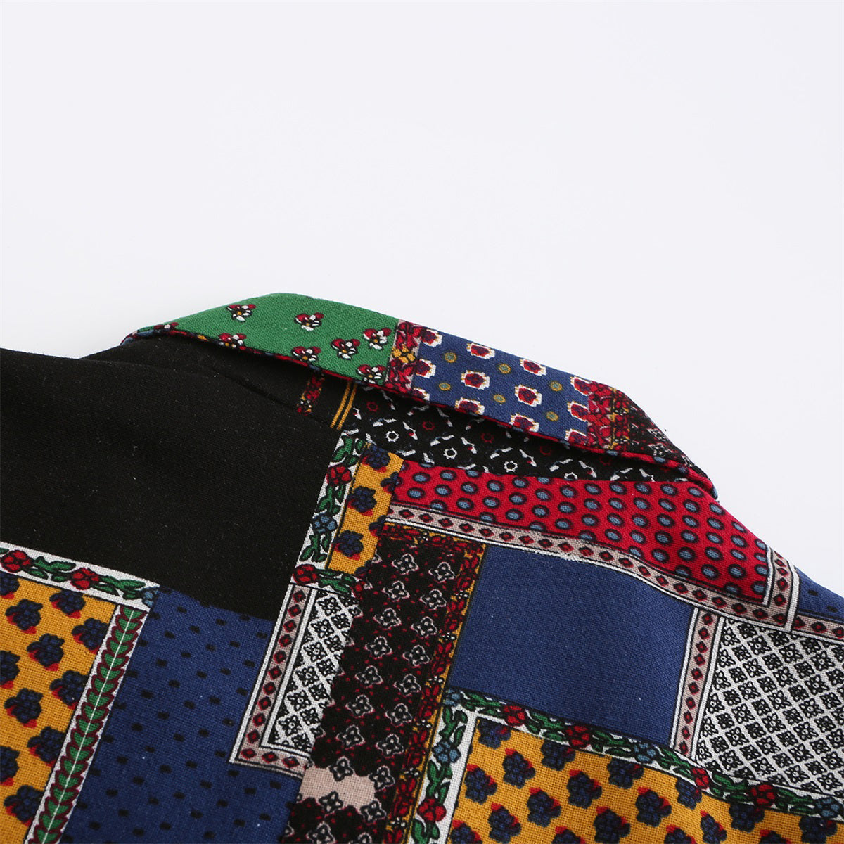 Men's Ethnic Style Two-Button Casual Blazer