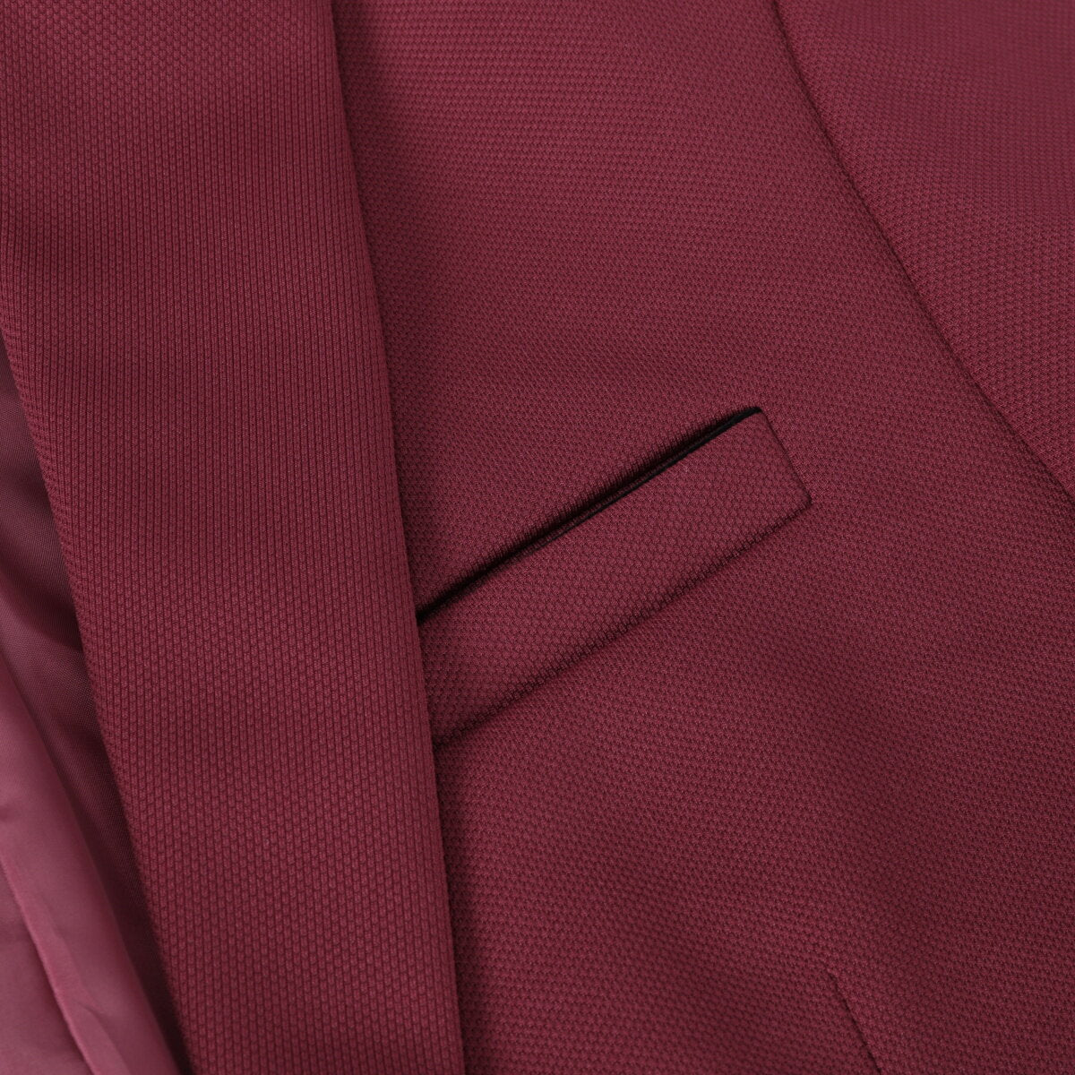 Men's Suit Jacket Slim Fit Coat Business Daily Blazer Red