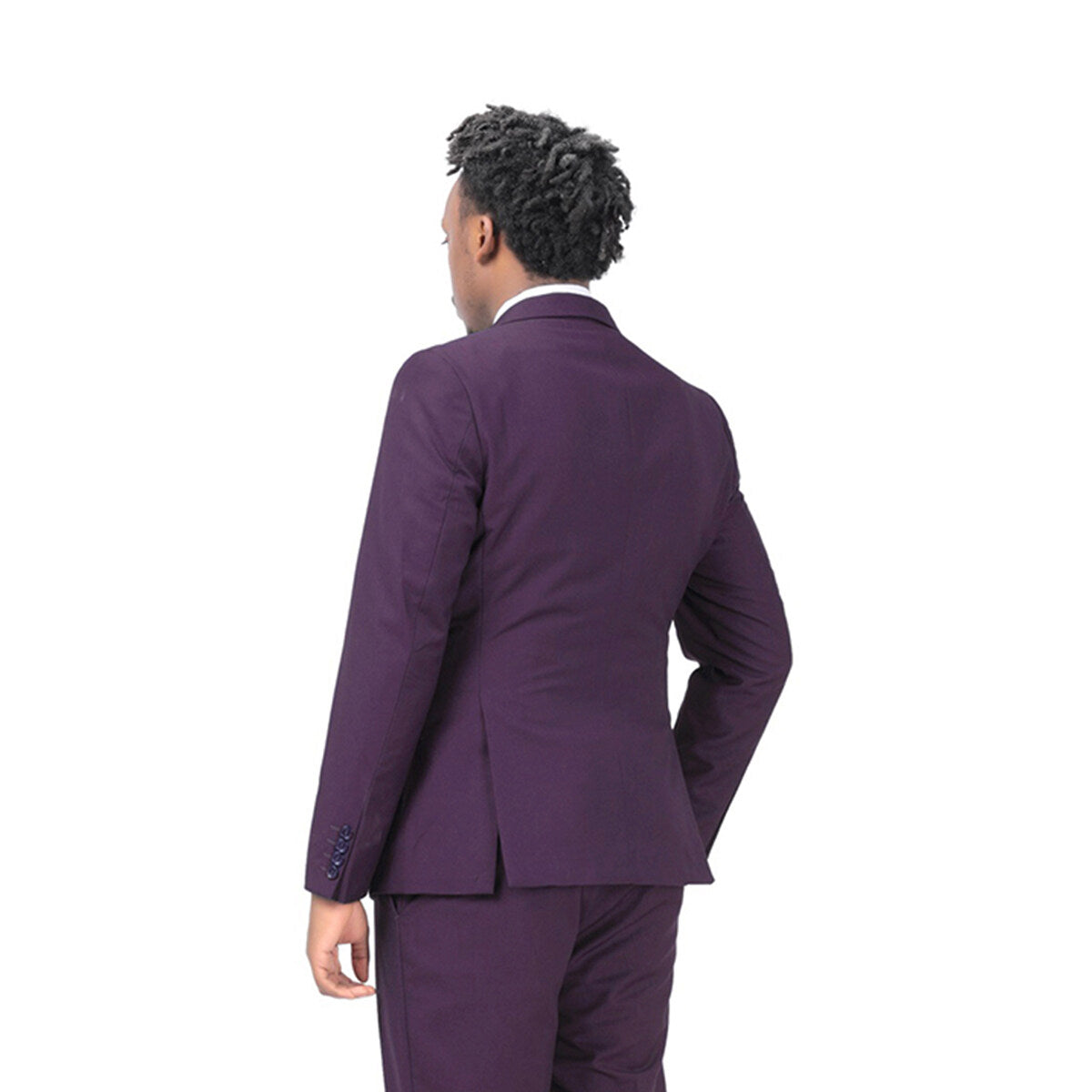 Purple Stylish Blazer One Button Casual Blazer