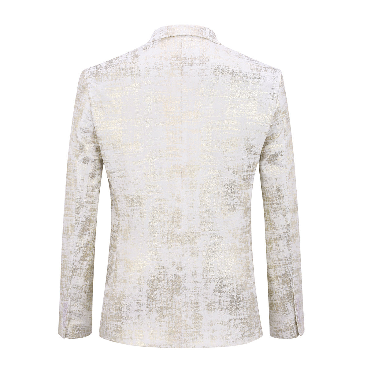 Mens Shiny Jacket Casual Coat Sliver Velvet Blazer