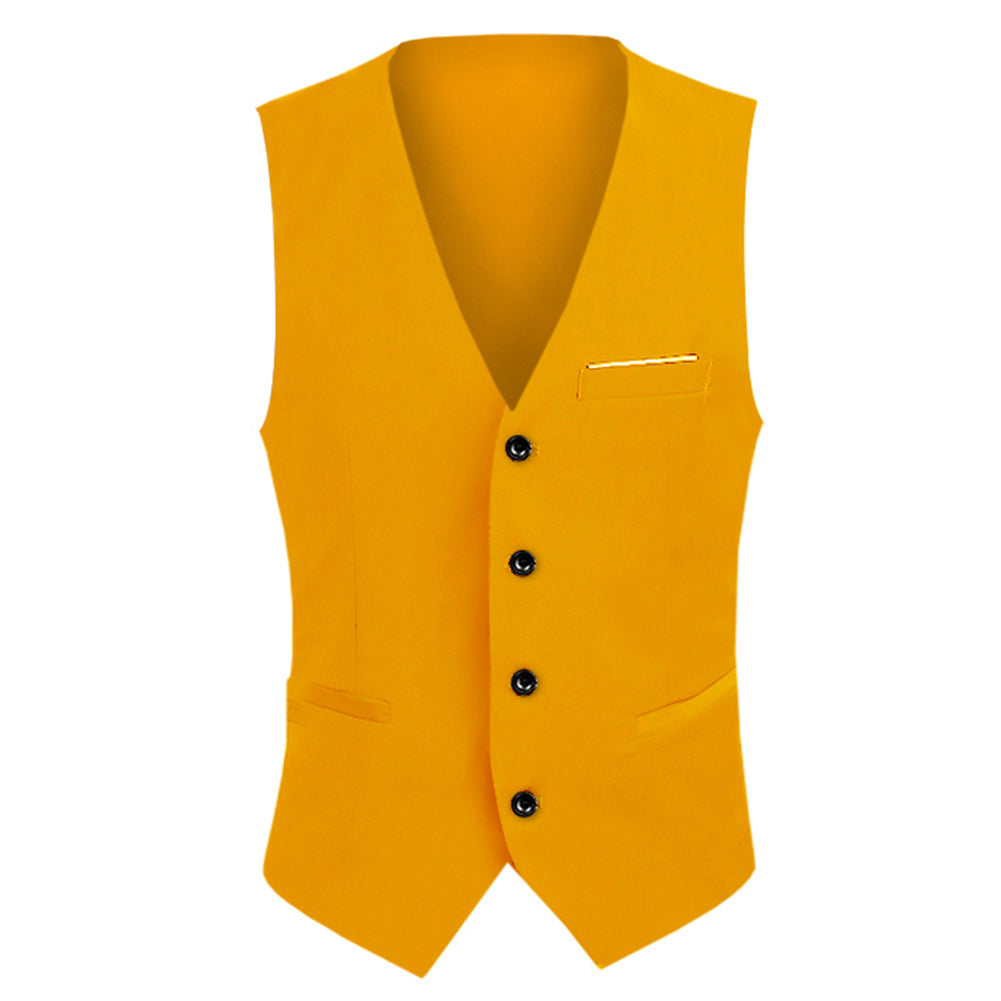 Slim Fit Fashion Solid Vest 13 Colors