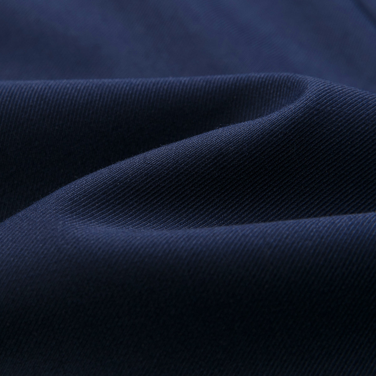 Men's Two-Button Back Slit Lapel Collar 3-Piece Suit Navy