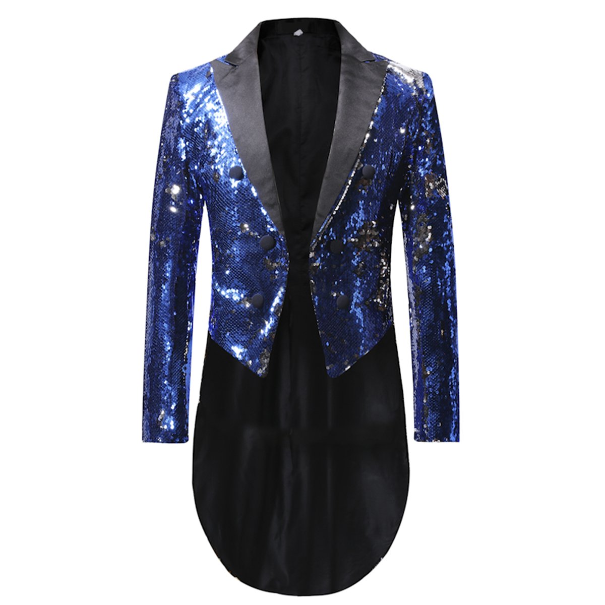 Reversible Sequin Swallowtail Blazer 3 Colors - Cloudstyle