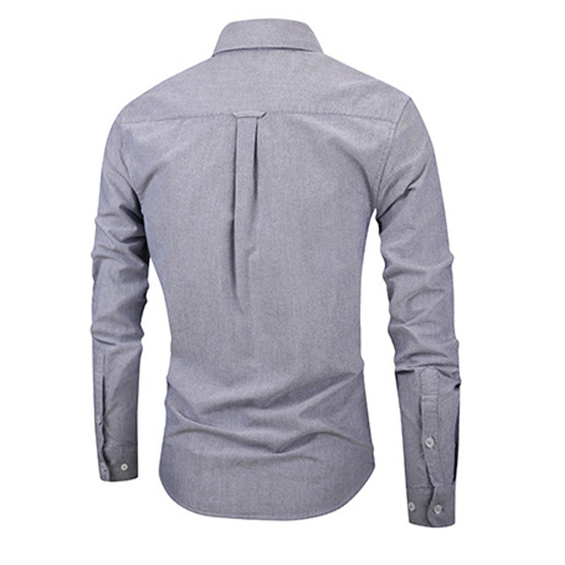 Slim Fit Grey Stylish Cotton Shirt Dress and Casual Shirt