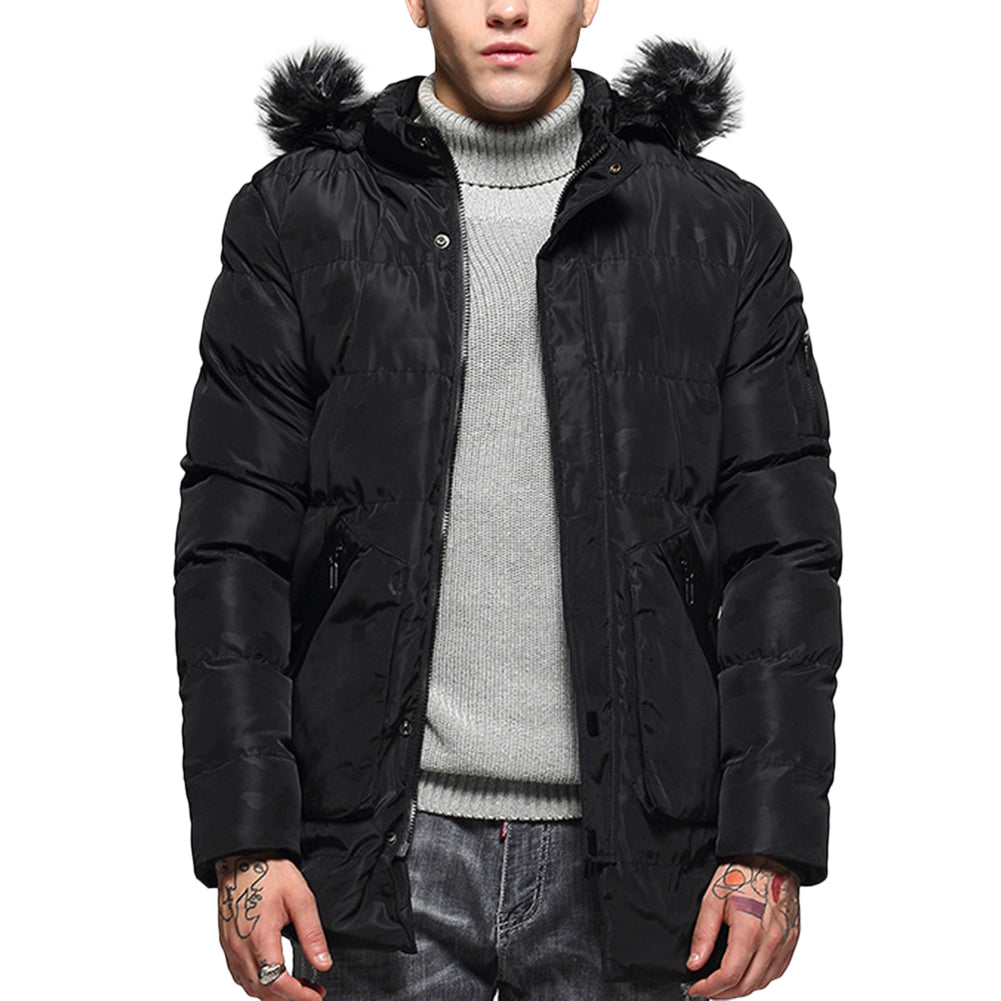 Hood Removable Faux Fur Coat 4 Colors - Cloudstyle
