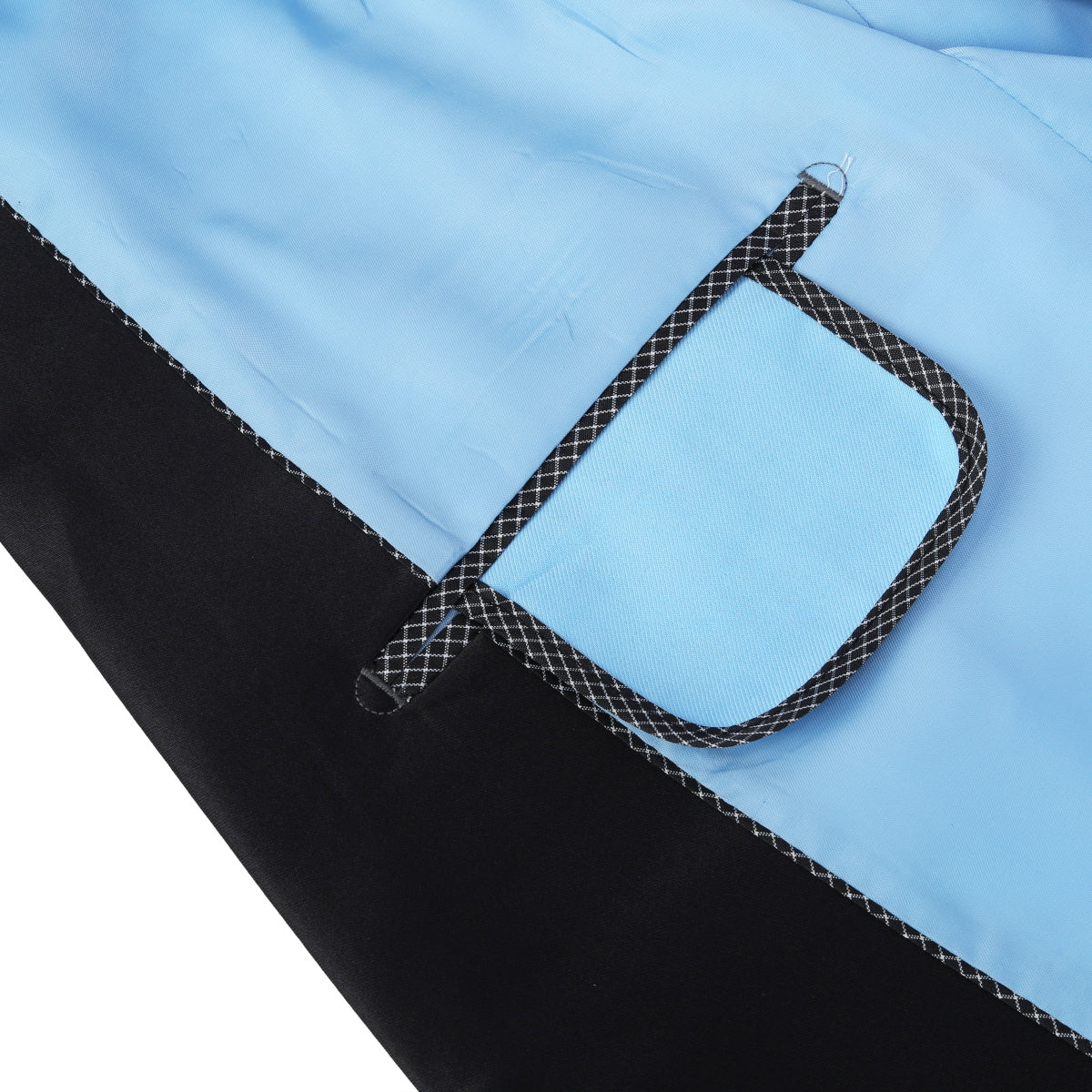 Slim Fit One Button Casual Sky Blue 3-Piece Suit