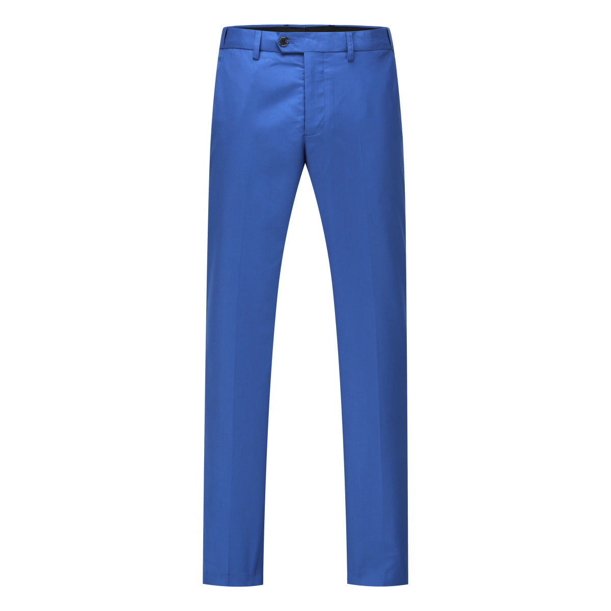 Slim Fit One Button Casual Royal Blue 3-Piece Suit