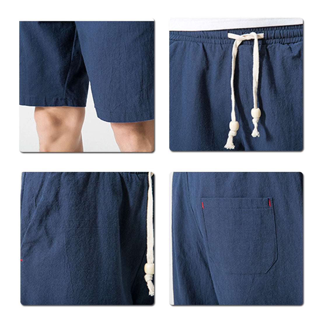 Loose Elastic Waist Shorts 5 Colors - Cloudstyle