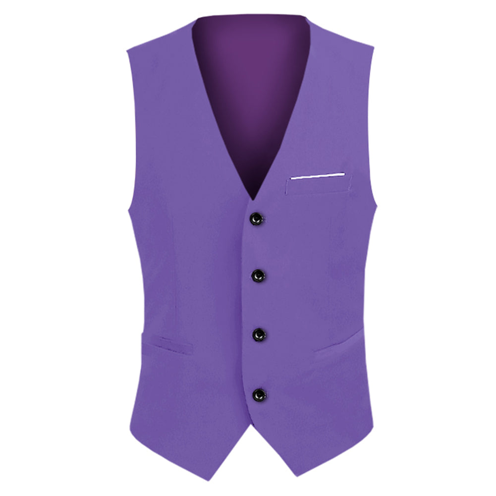 Slim Fit Fashion Solid Vest 13 Colors