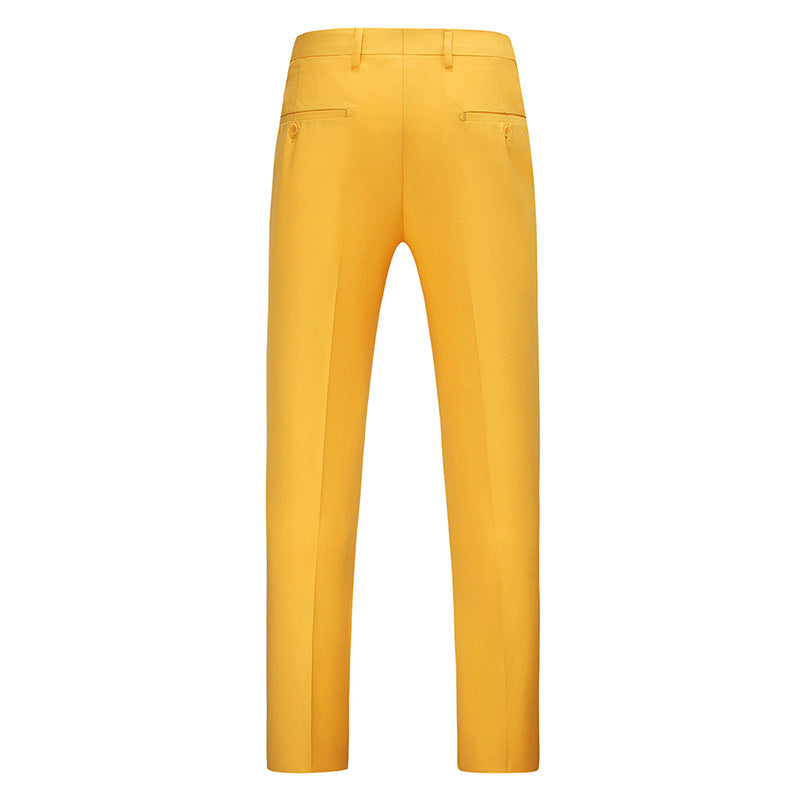 GoldenRod Modern Fit Straight Leg Classic Dress Pants