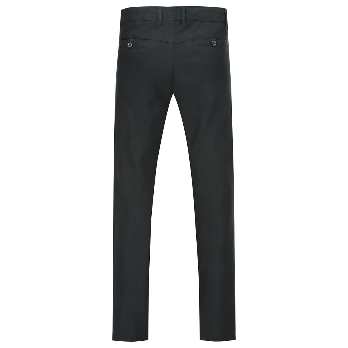 Men's Stretch Flat Front Dress Pants Grey