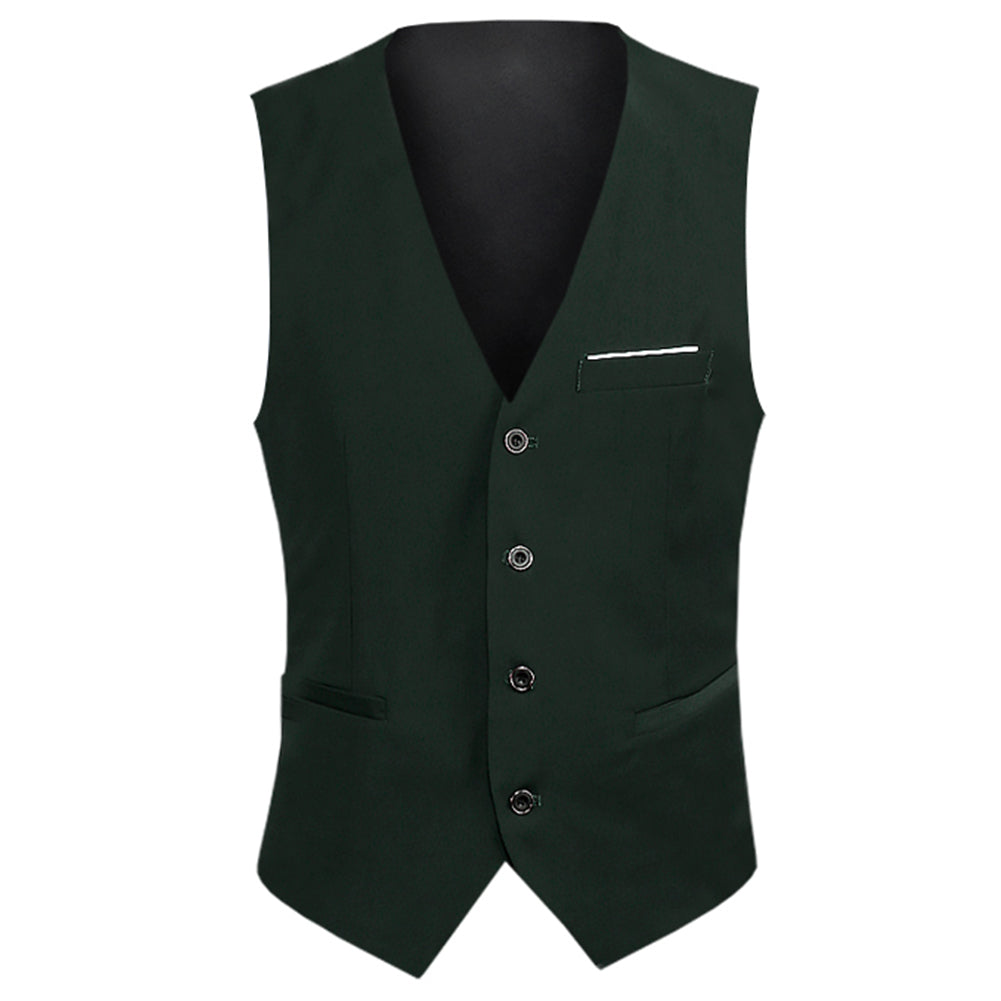 Slim Fit Fashion Solid Vest 13 Colors