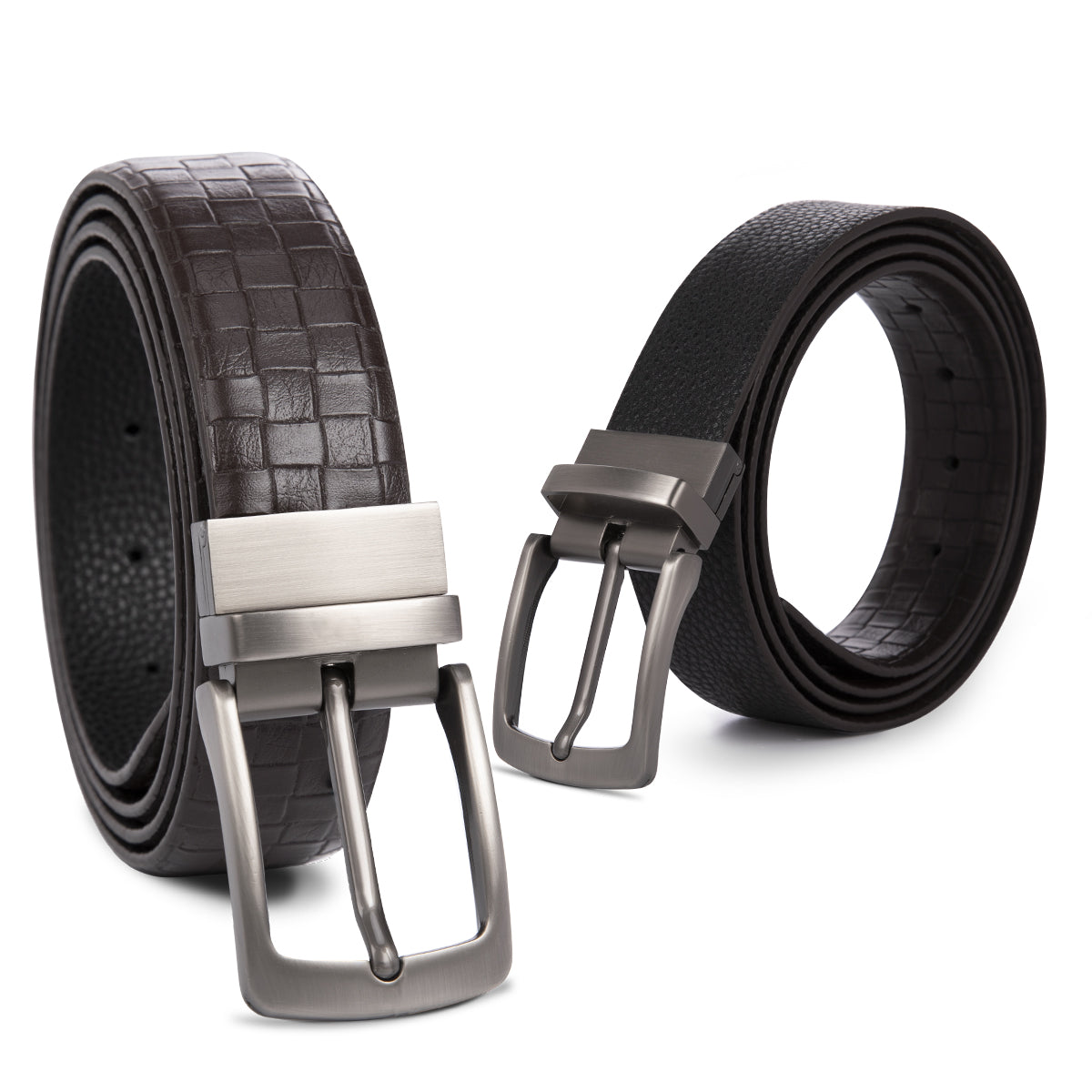 Reversible Metal Needle Buckle Belt 4 Colors