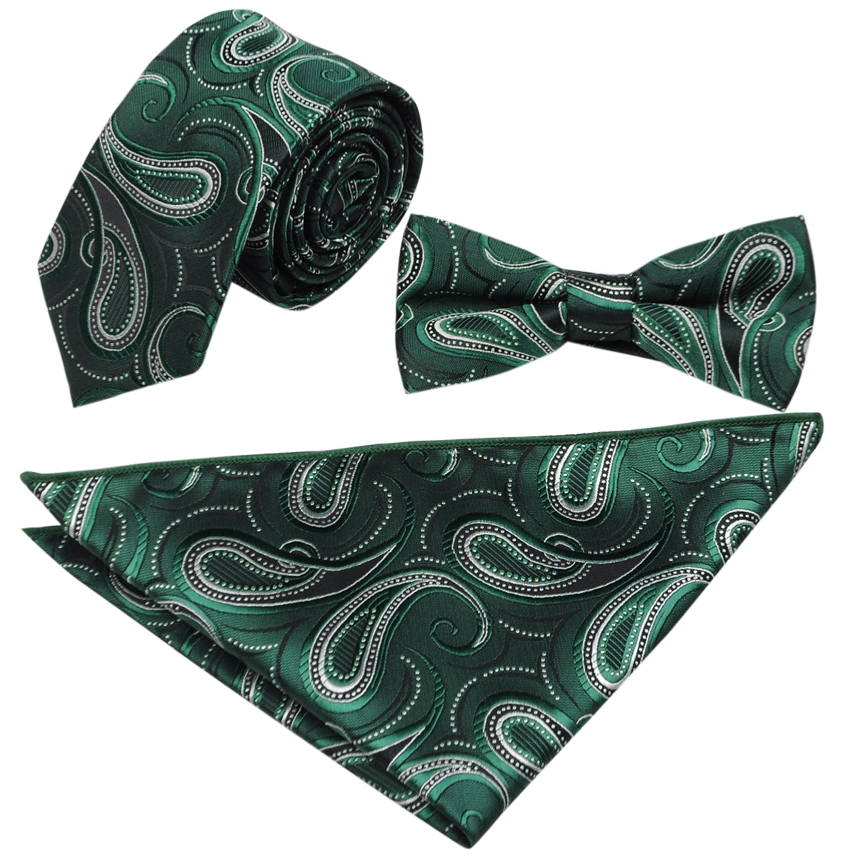 3-Piece Print Bow Tie Set 5 Colors