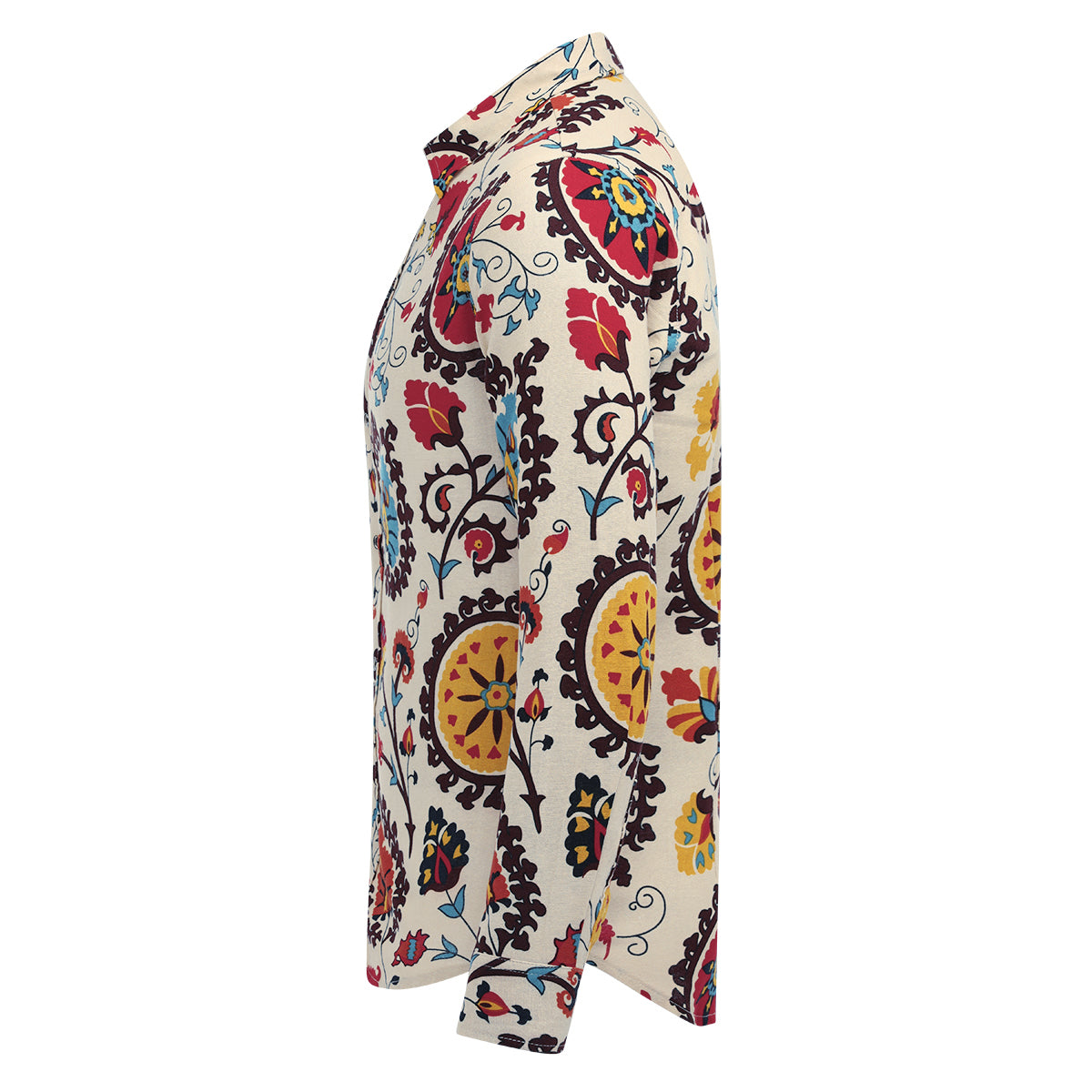 Men's Funky Printed Shirt Casual Shirt Fancy Floral Tops