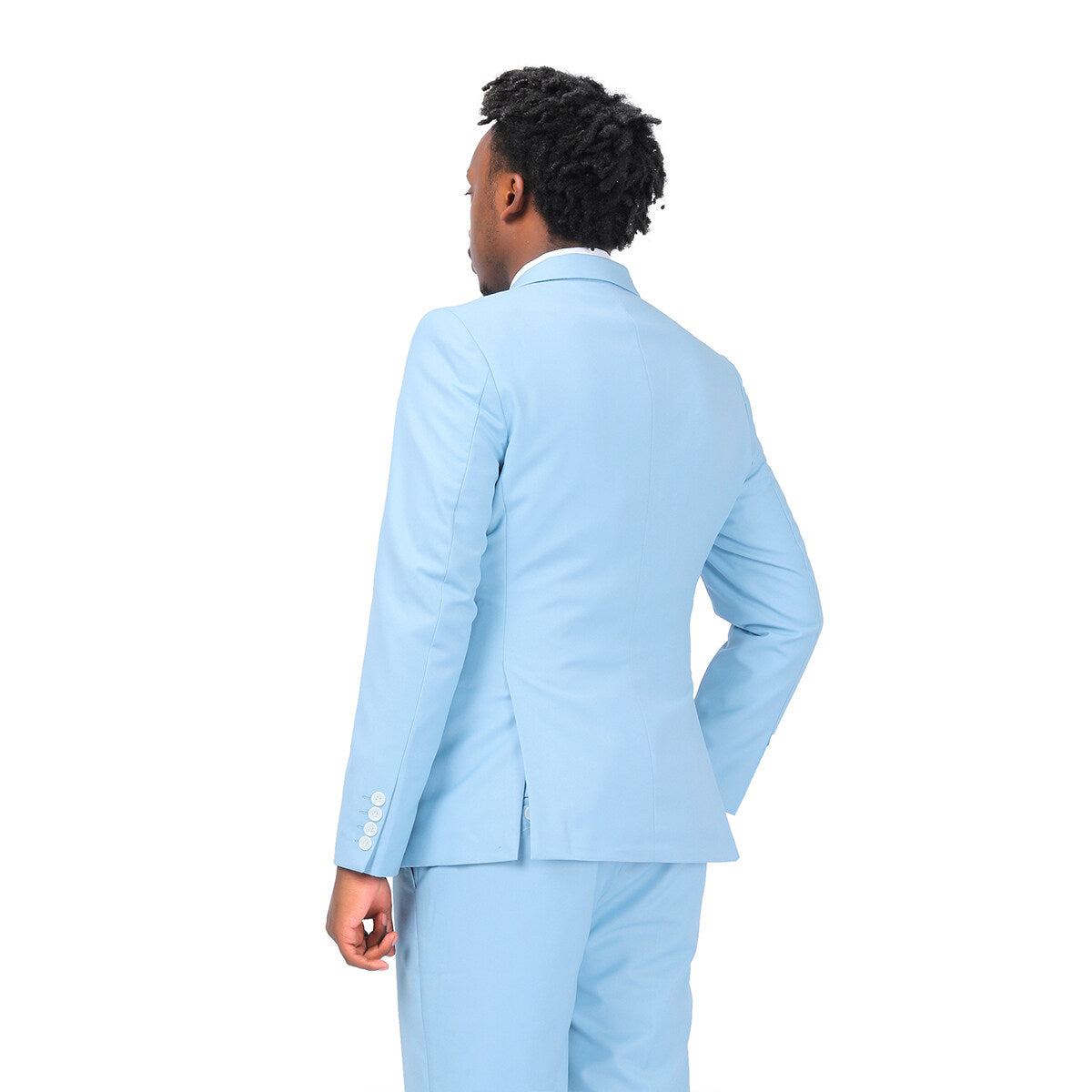 Sky Blue Stylish Blazer One Button Casual Blazer