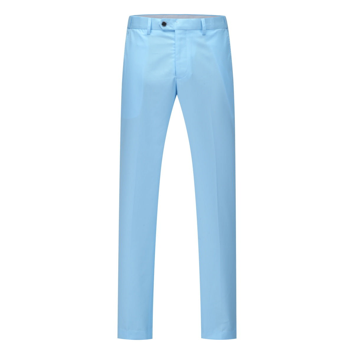 Slim Fit One Button Casual Sky Blue 3-Piece Suit
