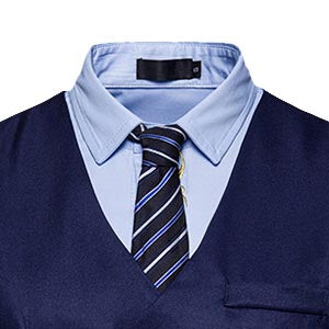 Slim Fit Durable Casual Vest Navy