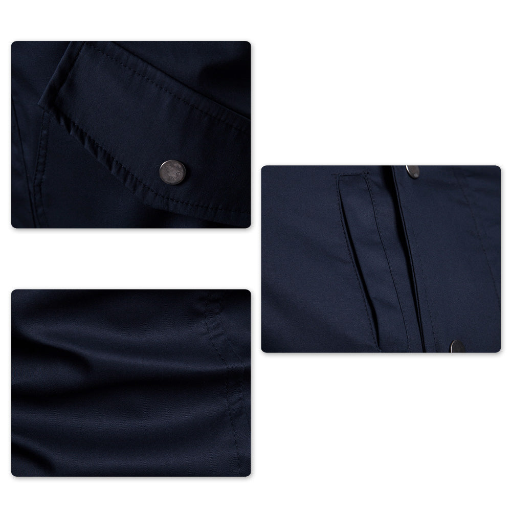 Mens Casual Hoodie Windbreaker Jackets Outdoors Coat