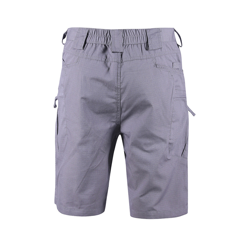 Mens Solid Shorts Elastic Waistband Lightweight Shorts