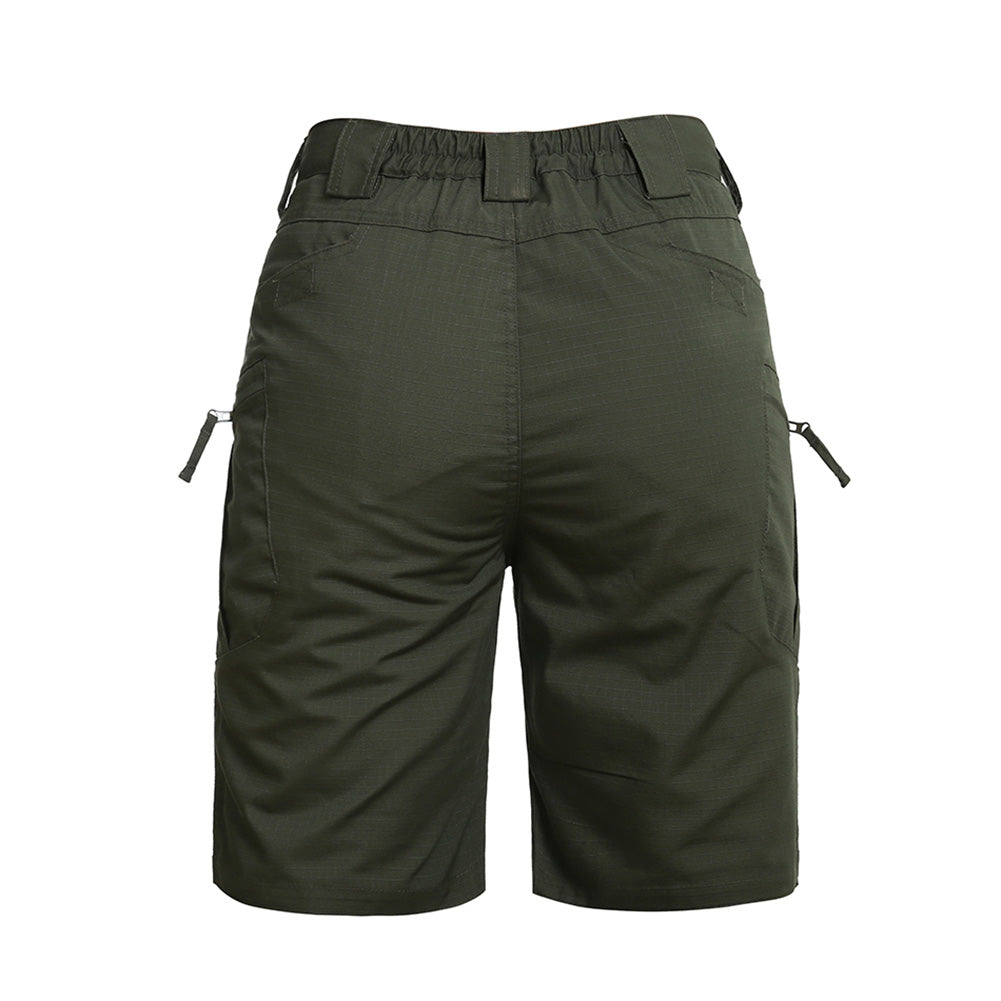 Mens Solid Shorts Elastic Waistband Lightweight Shorts