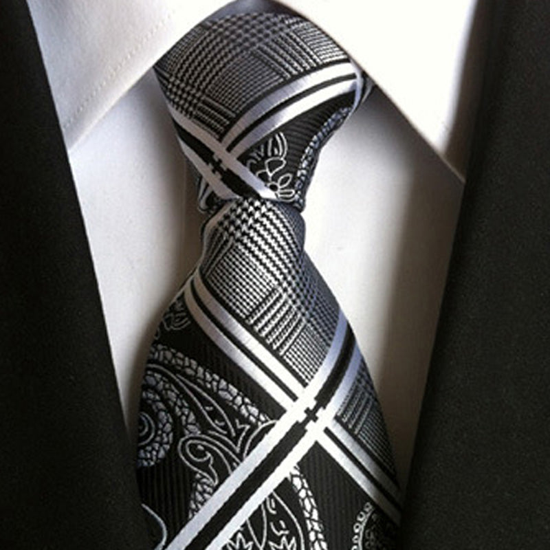 2-Piece Print Neckties and Pocket Square set
