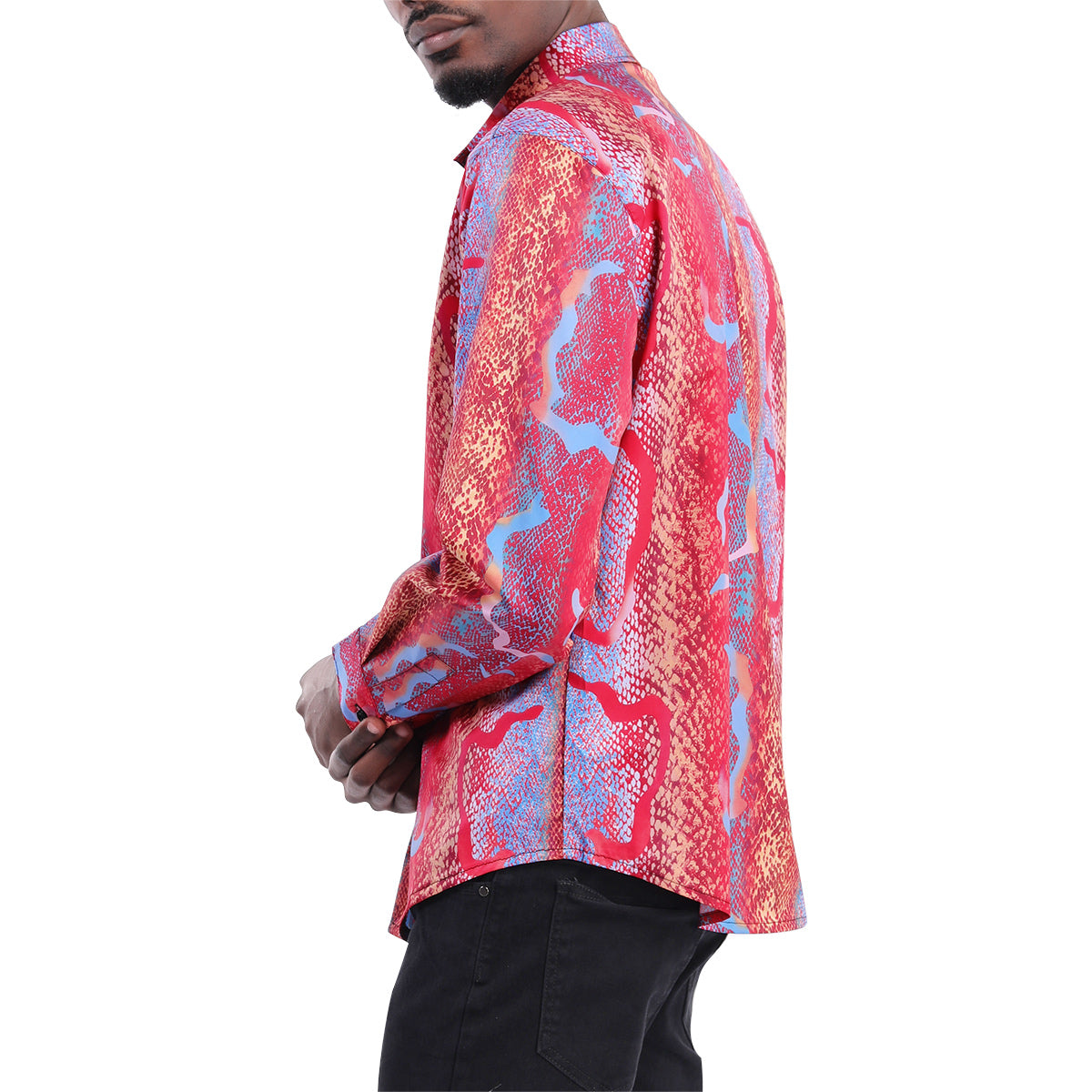 Print Shirt Regular Fit Long Sleeve Casual Shirt For Men