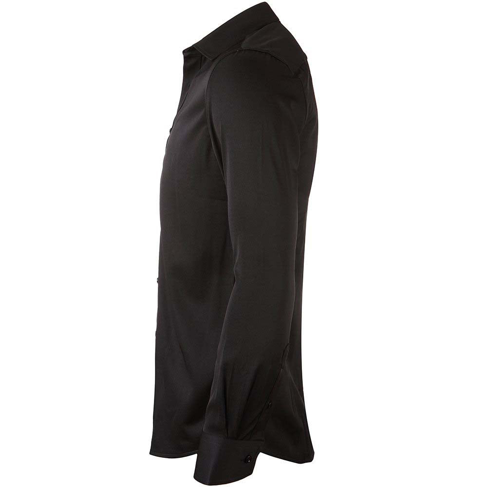 Men's Solid Slim Fit Bamboo Fiber Casual Formal Shirt