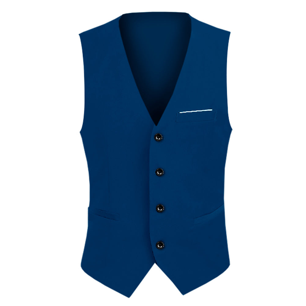 Slim Fit Fashion Solid Vest 13 Colors