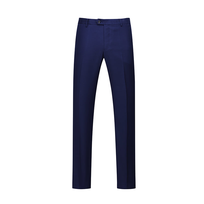 Two Piece Slim Fit Suit Navy Casual Suit