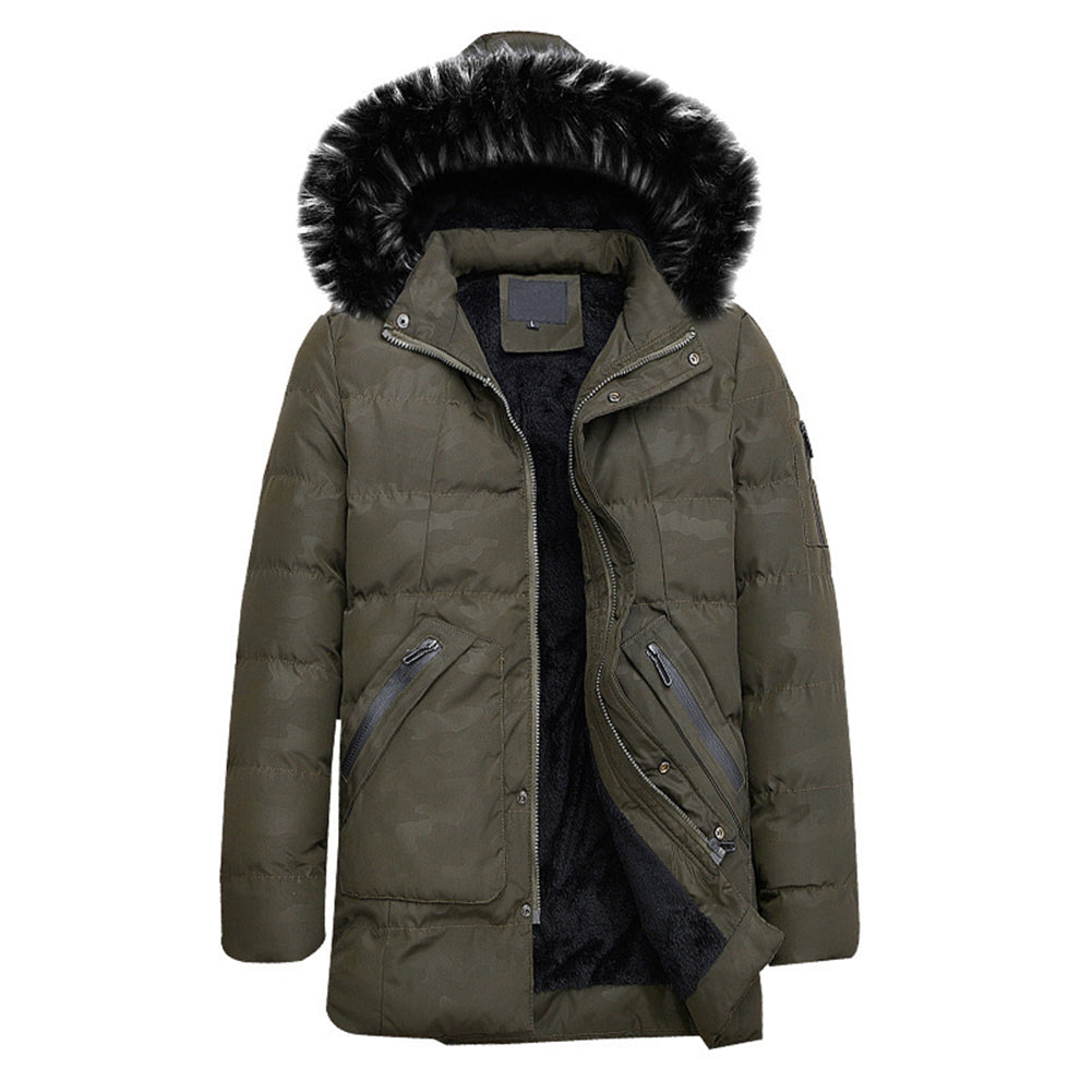 Hood Removable Faux Fur Coat 4 Colors - Cloudstyle