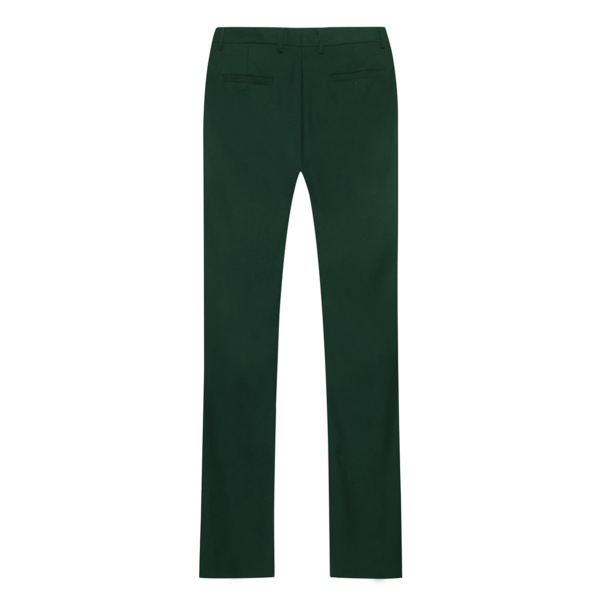 Two Piece Green Suit One Button Suit