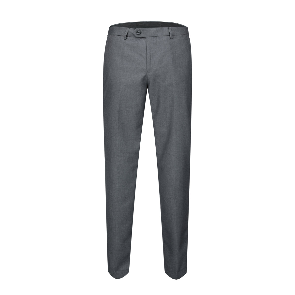 Men's 3-Piece Fashion One Button Color-Blocking Suit Grey