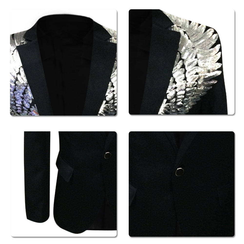 Modern Fit Wings Blazer 2 Colors - Cloudstyle