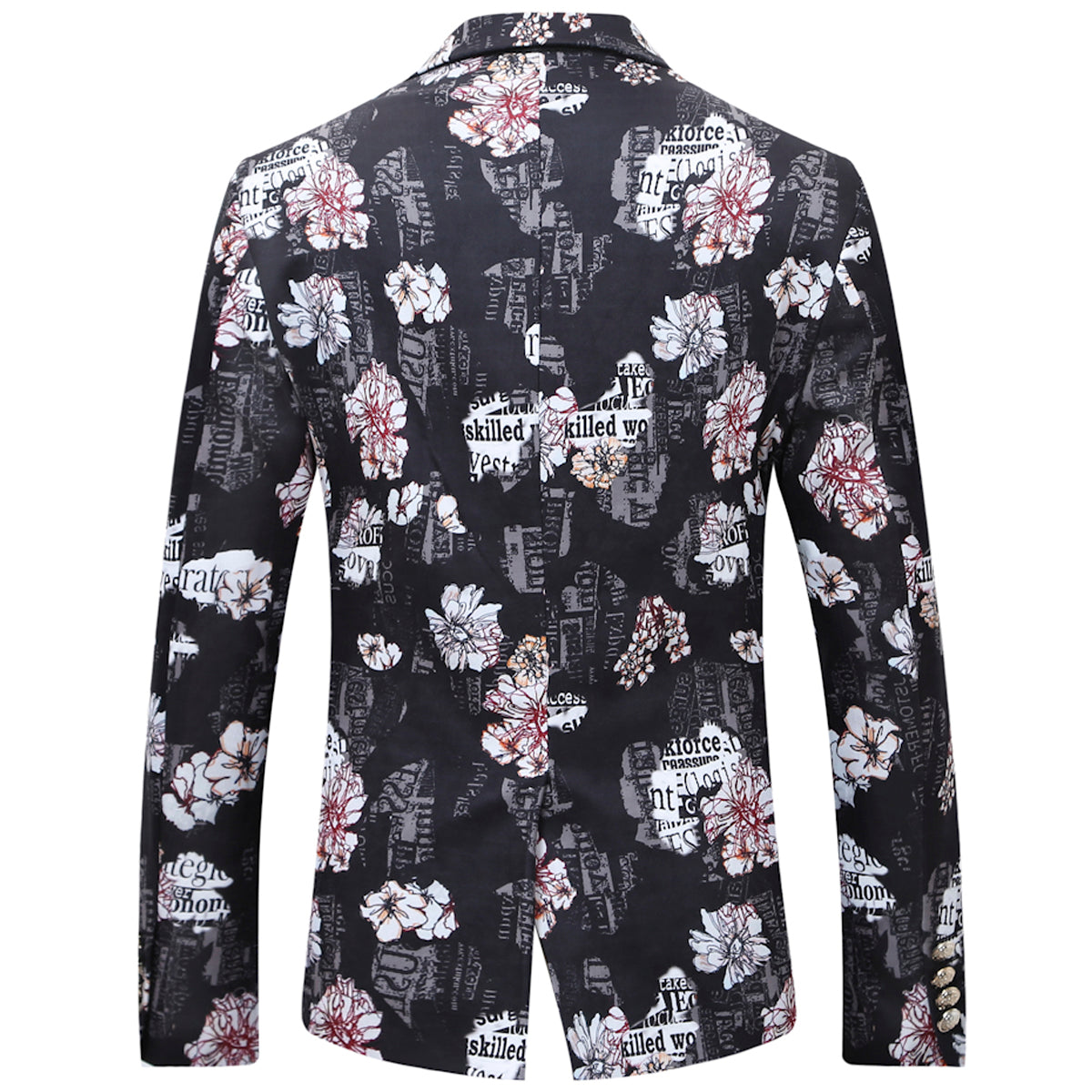 Luxurious Blazer Slim Fit Bonzer Print Blazer