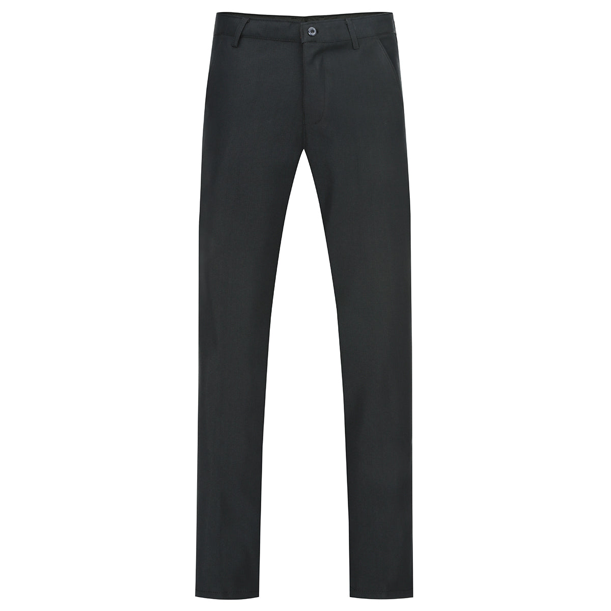 Men's Stretch Flat Front Dress Pants Grey