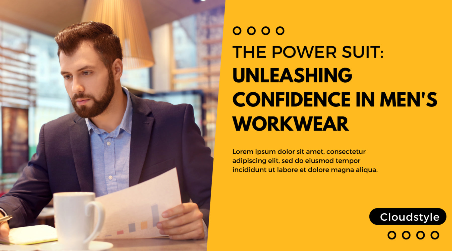 The Power Suit: Unleashing Confidence in Men's Workwear