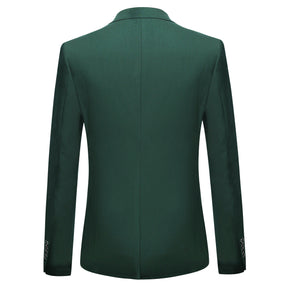 Dark Green Stylish Blazer One Button Casual Blazer