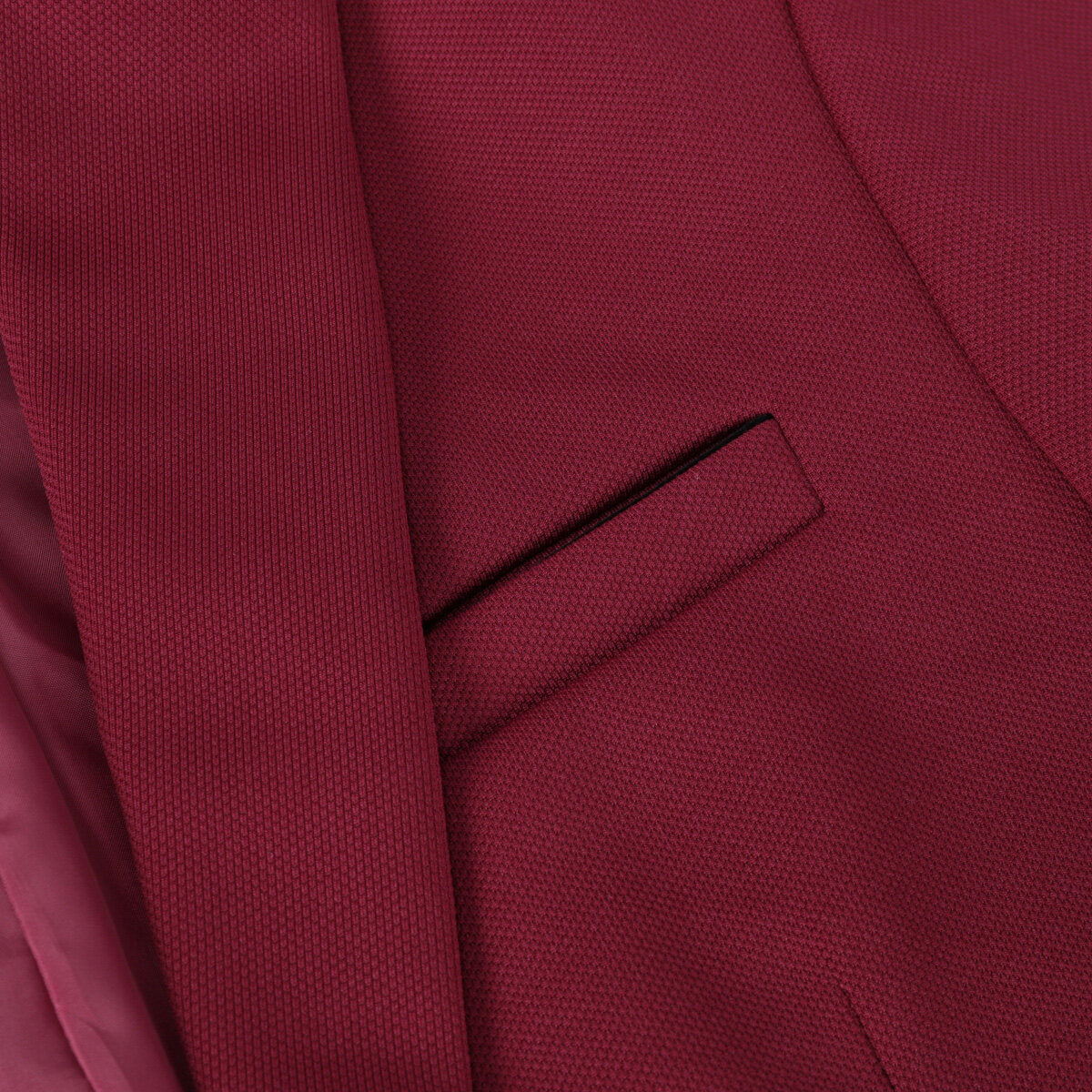 Men's Suit Jacket Slim Fit Coat Business Daily Blazer Red - Cloudstyle