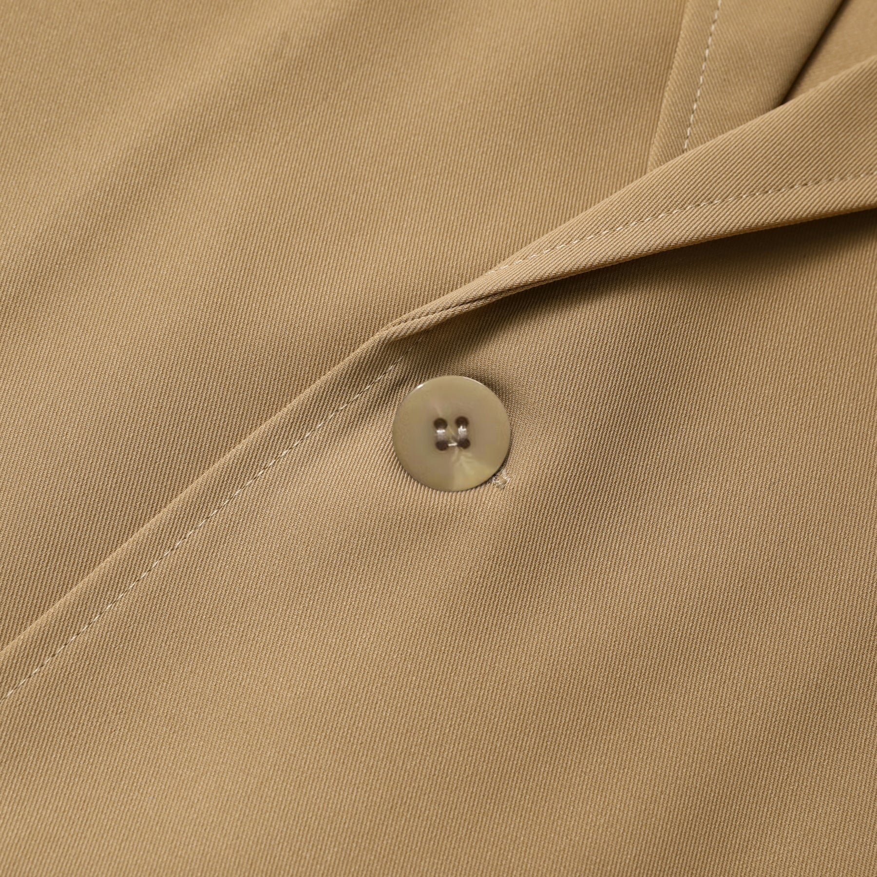 Men's Solid Color Hawaiian Summer Suit Khaki